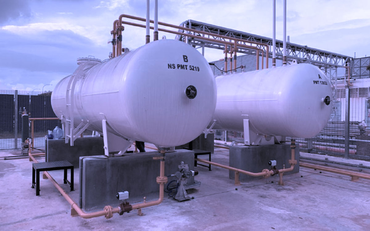 Food and beverage process gas