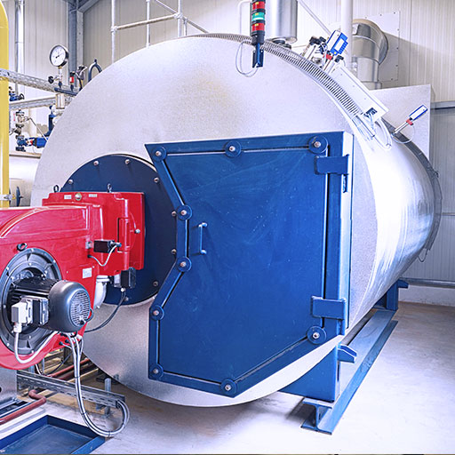 Boiler plant pipework and gauges